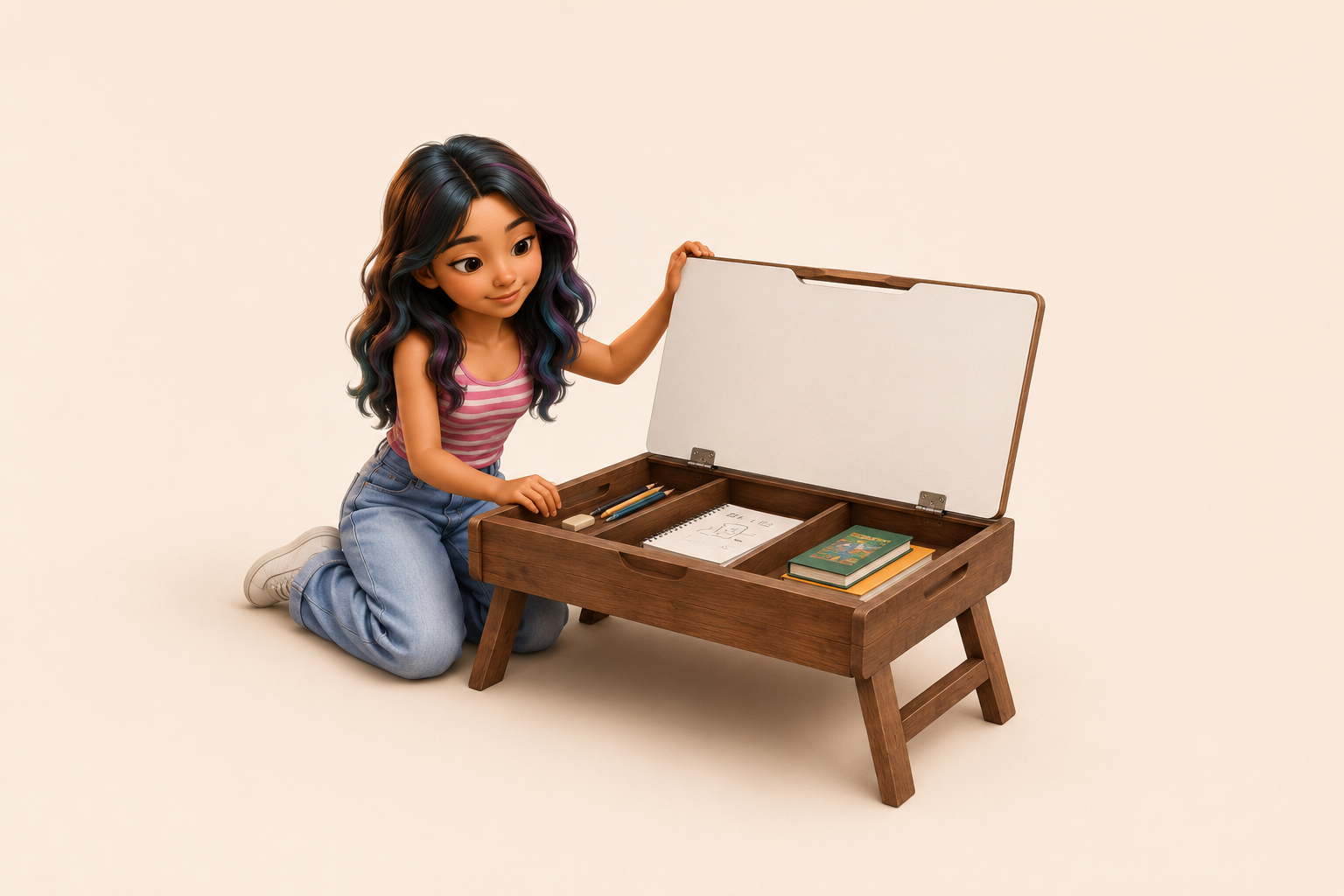 Foldable Study Table
