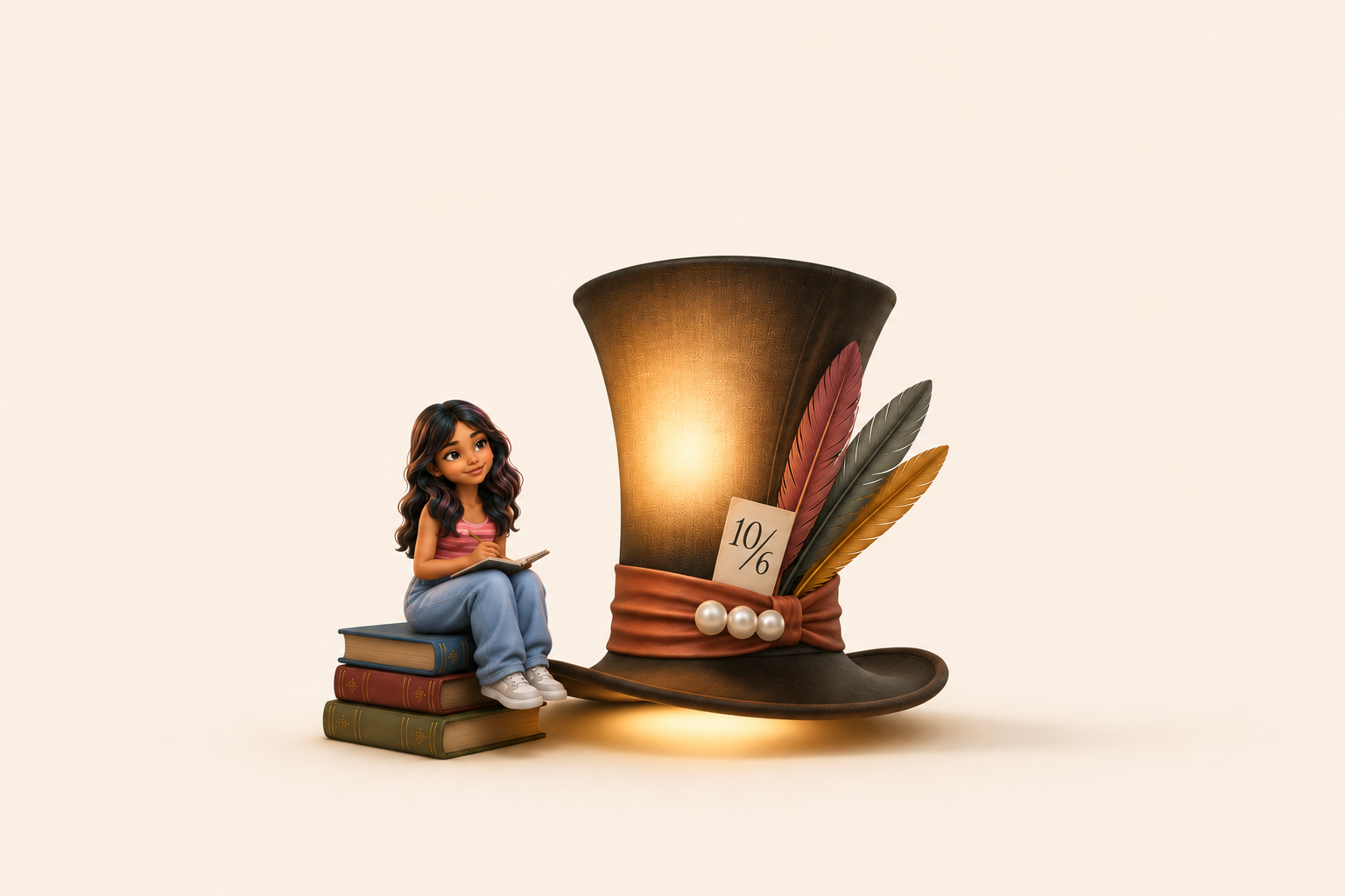 Mad Hatter Lamp
